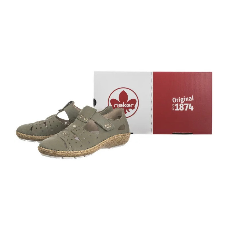 Rieker Zielone 44852-52 Green (RI245-a) sandalai