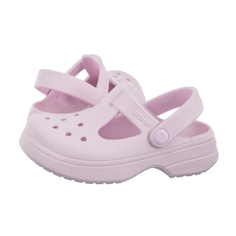 Crocs Classic Mary Jane Clog T Pink Milk 210616-6ZW (CR352-a) sandalai