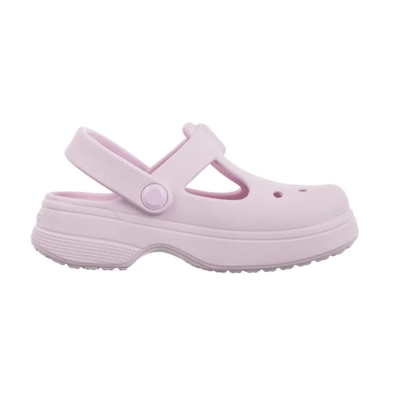 Crocs Classic Mary Jane Clog T Pink Milk 210616-6ZW (CR352-a) sandalai