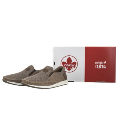 Rieker Beżowe 11954-64 Beige (RI242-a) batai