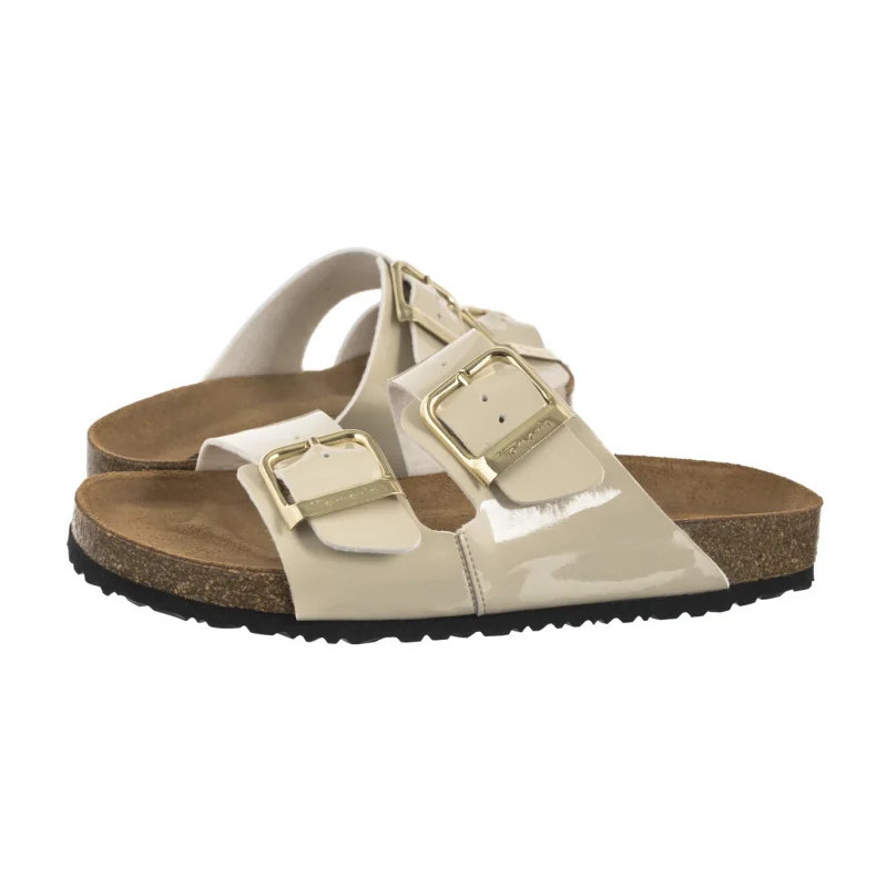 Tamaris Beżowe 1-27503-42 253 Nude Patent (TM525-a) Moteriški batai/šlepetės