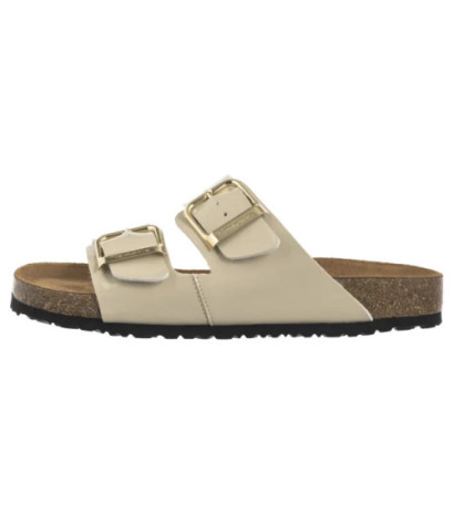 Tamaris Beżowe 1-27503-42 253 Nude Patent (TM525-a) Moteriški batai/šlepetės