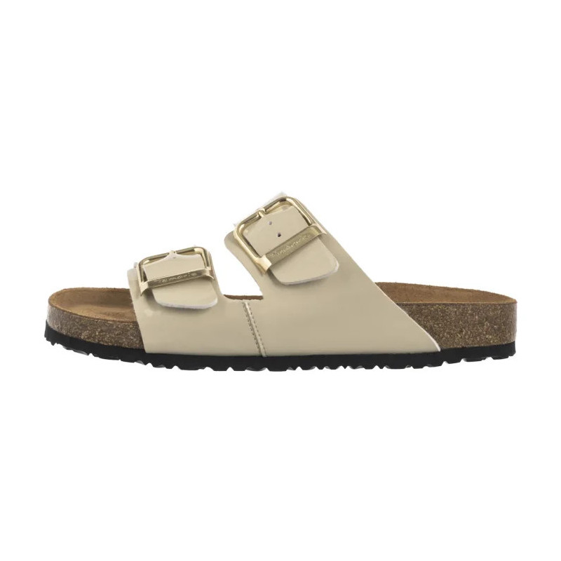 Tamaris Beżowe 1-27503-42 253 Nude Patent (TM525-a) Moteriški batai/šlepetės