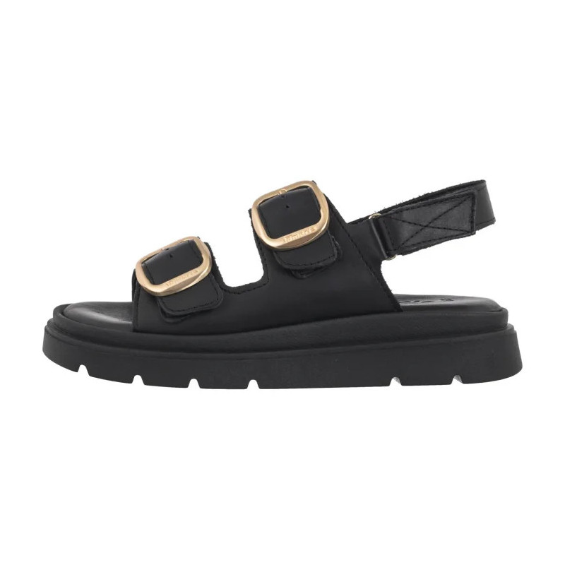 Tamaris Czarne 1-28233-44 003 Black Leather (TM526-a) bateliai
