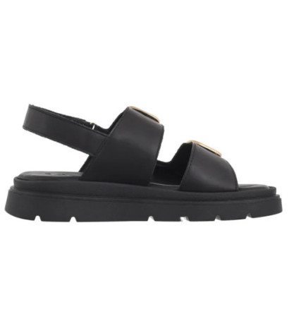 Tamaris Czarne 1-28233-44 003 Black Leather (TM526-a) bateliai