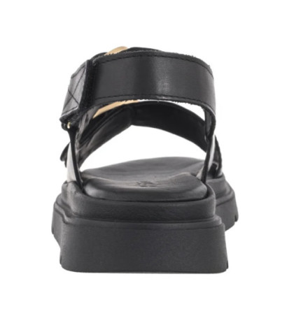 Tamaris Czarne 1-28233-44 003 Black Leather (TM526-a) bateliai