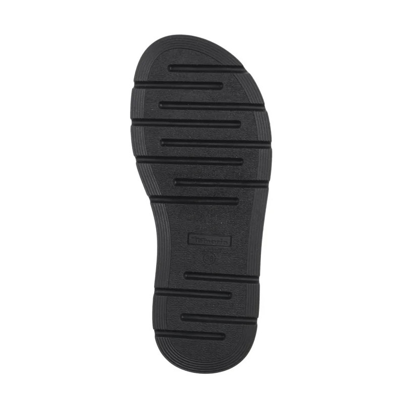 Tamaris Czarne 1-28233-44 003 Black Leather (TM526-a) bateliai