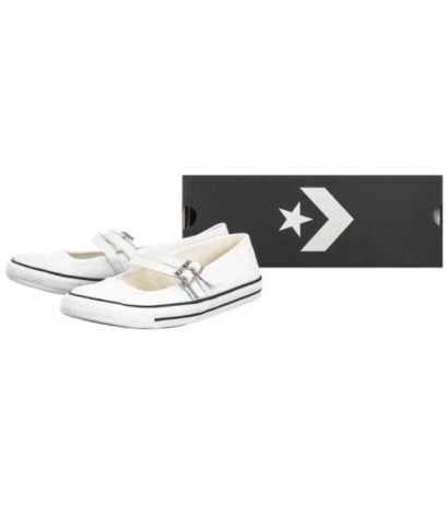 Converse CTAS Dainty Mary Jane Slip White/Egret/White A11552C (CO759-b) sportiniai bateliai