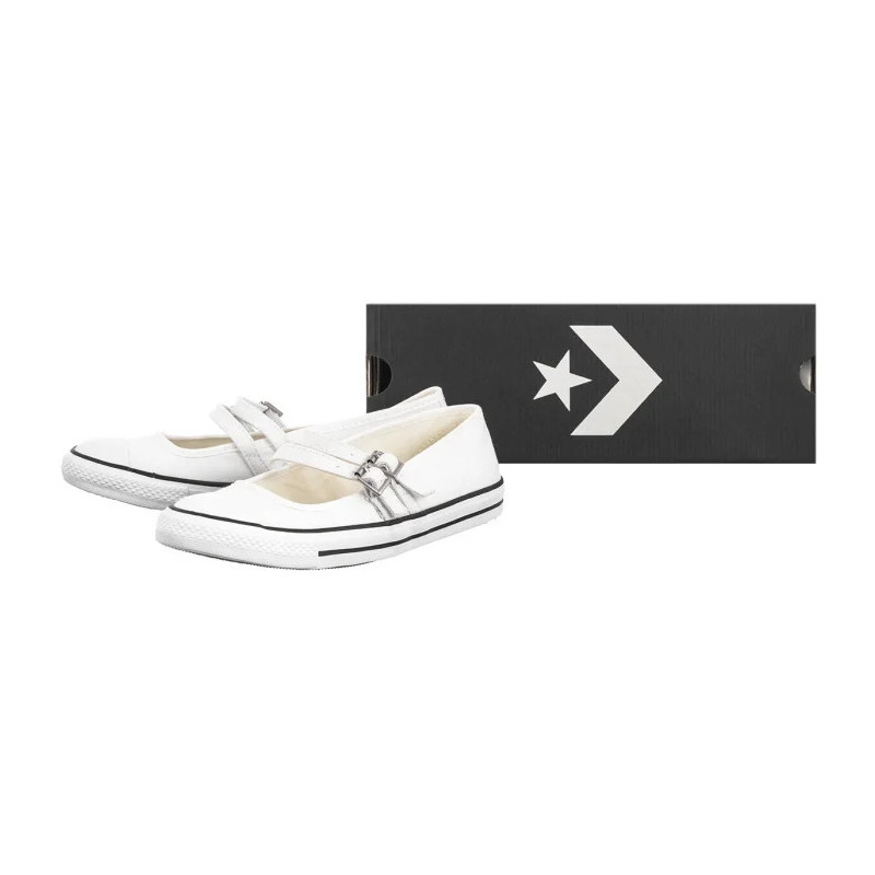 Converse CTAS Dainty Mary Jane Slip White/Egret/White A11552C (CO759-b) sportiniai bateliai