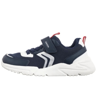 Geox J Loftus A - Mesh + Geobuck Navy/Red J55MQB 01454 C0735 (GE217-a) sportiniai bateliai