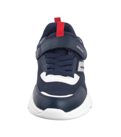 Geox J Loftus A - Mesh + Geobuck Navy/Red J55MQB 01454 C0735 (GE217-a) sportiniai bateliai