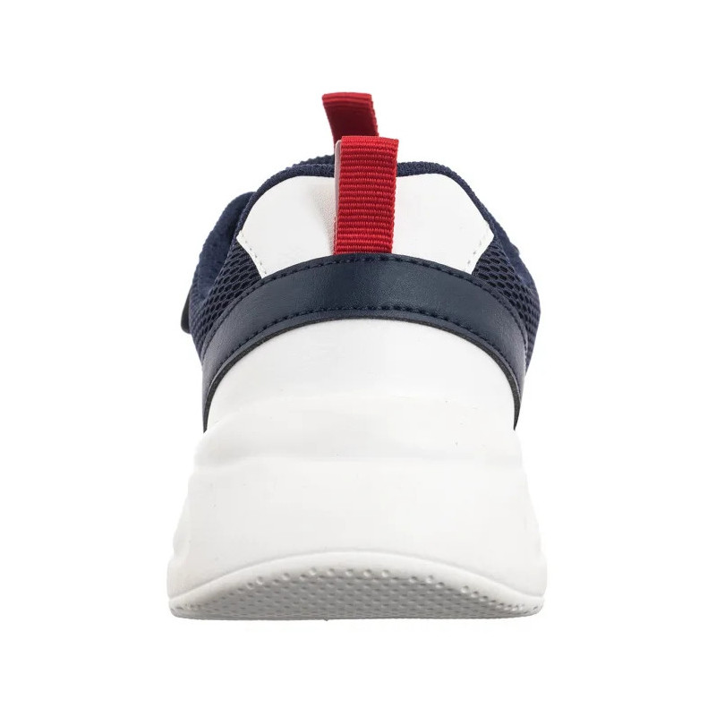 Geox J Loftus A - Mesh + Geobuck Navy/Red J55MQB 01454 C0735 (GE217-a) sportiniai bateliai