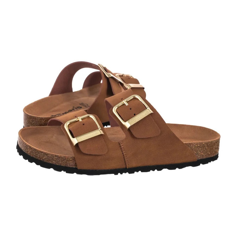 Tamaris Brązowe 1-27503-42 307 Cognac Nubuk (TM483-c) Moteriški batai/šlepetės