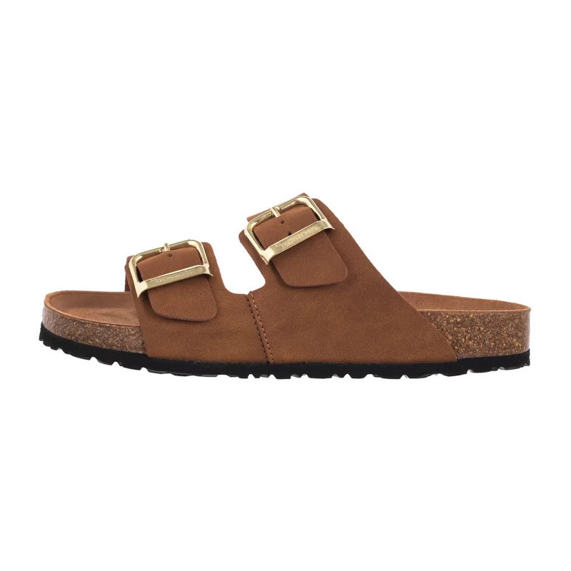 Tamaris Brązowe 1-27503-42 307 Cognac Nubuk (TM483-c) Moteriški batai/šlepetės