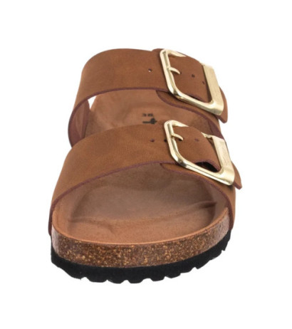 Tamaris Brązowe 1-27503-42 307 Cognac Nubuk (TM483-c) Moteriški batai/šlepetės