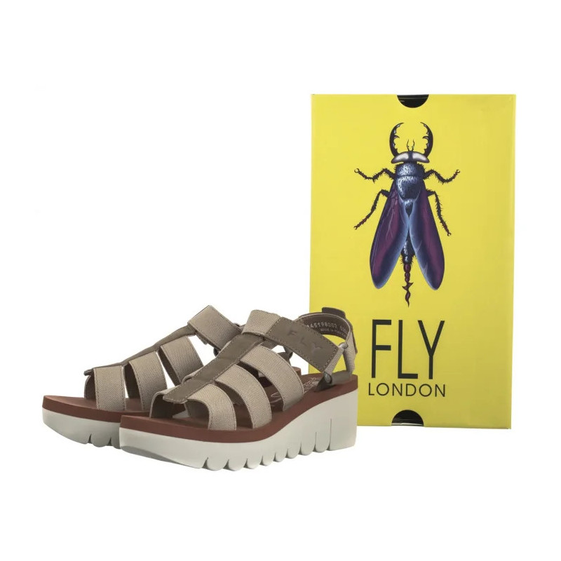 FLY London Yoji Cupi/Elas Milti/Beig/Bric P145198002 (FL420-a) batai