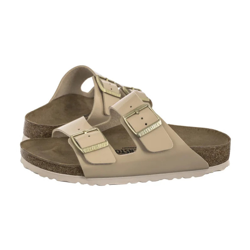 Birkenstock Arizona Patent Sand 1013070 (BK52-p) Moteriški batai/šlepetės