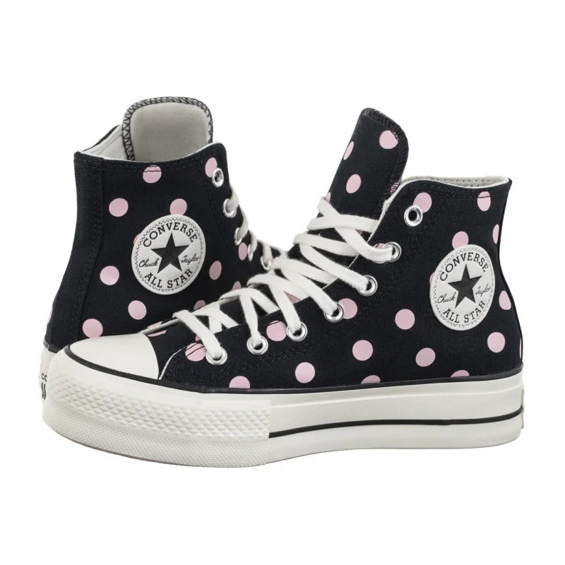 Converse CTAS Lift Hi Black/Summit Pink/Egret A10688C (CO761-a) bateliai