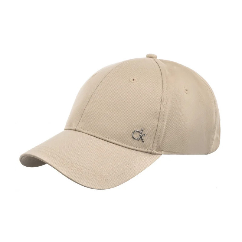 Calvin Klein CK Metal Cotton Cap Doeskin K60K613102 PBP (CK642-a) kepurė