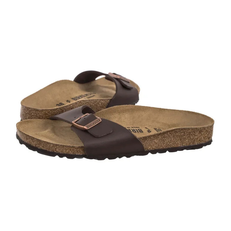 Birkenstock Madrid Dark Brown 0040393 (BK24-e) Moteriški batai/šlepetės