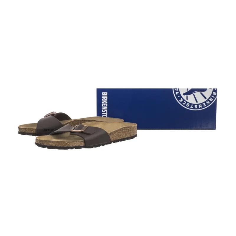 Birkenstock Madrid Dark Brown 0040393 (BK24-e) Moteriški batai/šlepetės