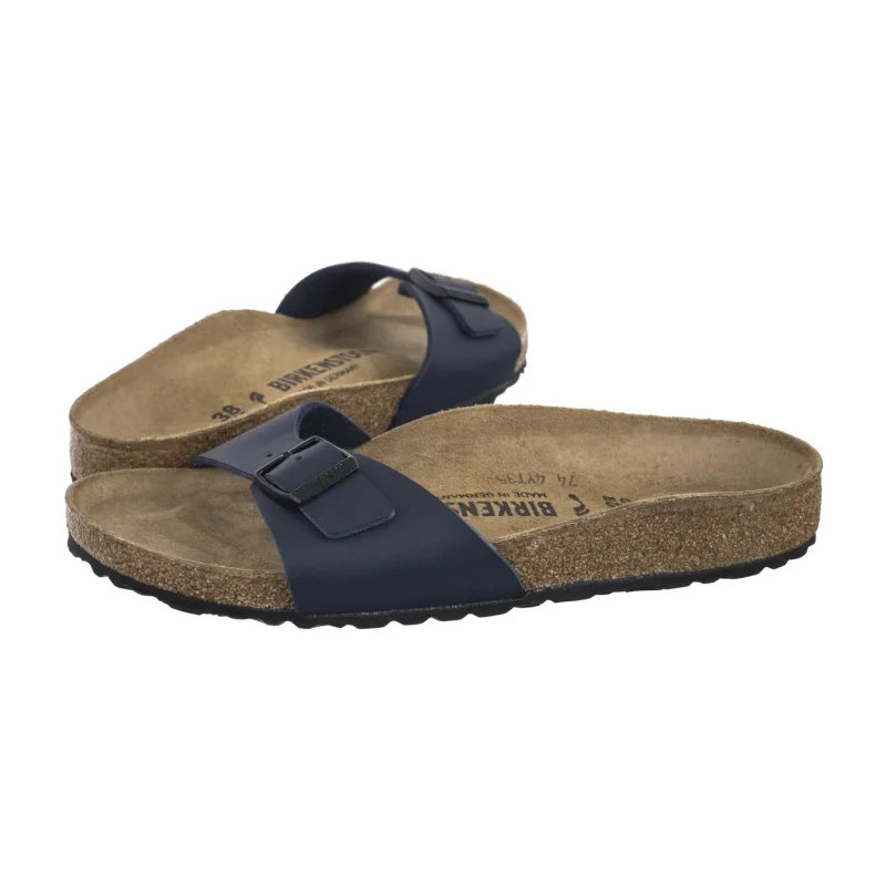 Birkenstock Madrid BS Blue 1029797 (BK24-f) Moteriški batai/šlepetės
