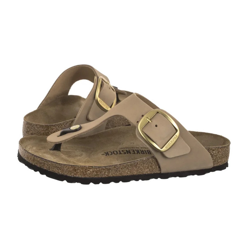 Birkenstock Gizeh Big Buckle Sandcastle 1023966 (BK196-d) Moteriški batai/šlepetės