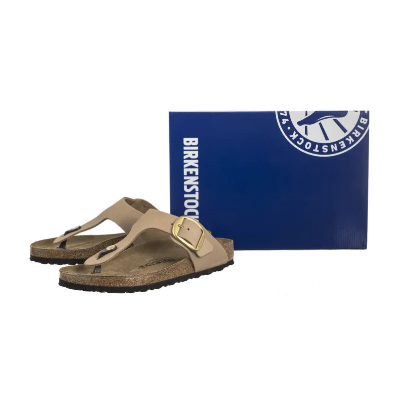 Birkenstock Gizeh Big Buckle Sandcastle 1023966 (BK196-d) Moteriški batai/šlepetės