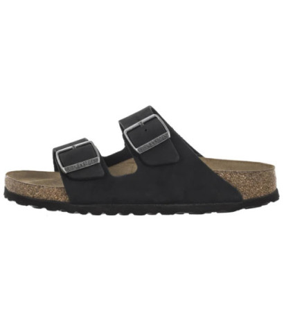 Birkenstock Arizona Bs Soft Footbed Black 1019035 (BK217-d) Moteriški batai/šlepetės