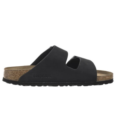 Birkenstock Arizona Bs Soft Footbed Black 1019035 (BK217-d) Moteriški batai/šlepetės