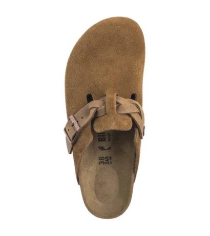 Birkenstock Boston Braided Mink 1026713 (BK257-b) Moteriški batai/šlepetės