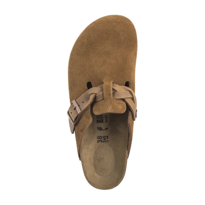 Birkenstock Boston Braided Mink 1026713 (BK257-b) Moteriški batai/šlepetės