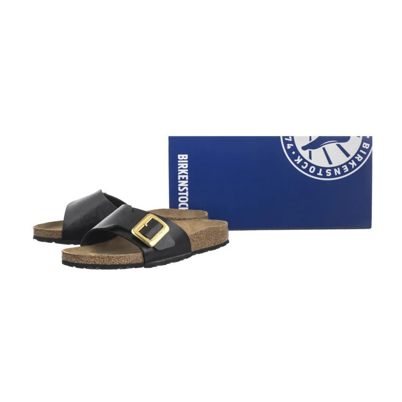 Birkenstock Catalina Cushion Buckle Graceful Licorice 1029481 (BK289-a) Moteriški batai/šlepetės