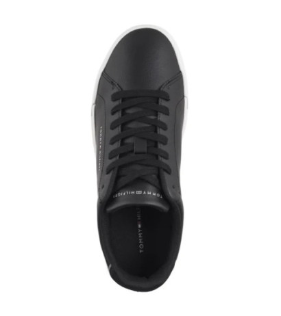 Tommy Hilfiger TH Court Lth Detail Ess Black FM0FM05367 BDS (TH1219-b) sportiniai bateliai