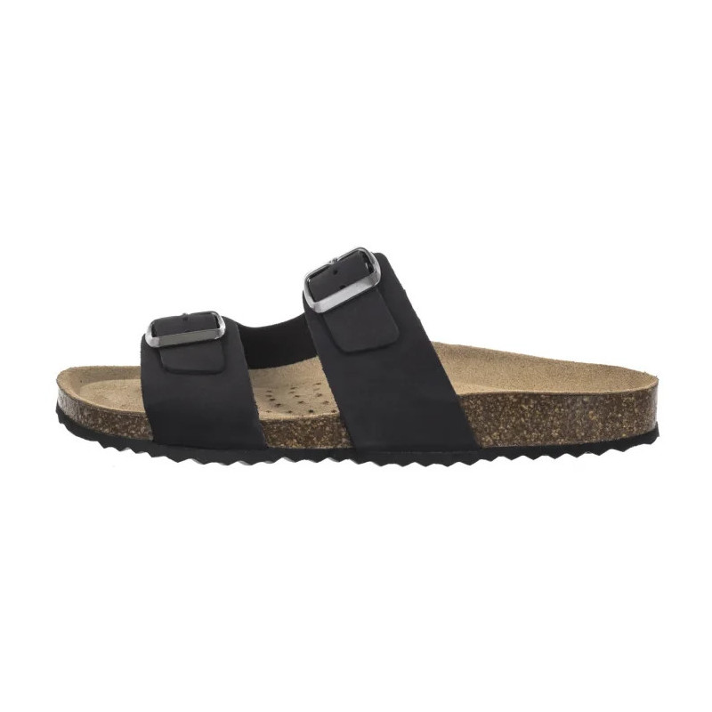 Geox D Brionia L Black D35LSL 00032 C9999 (GE175-b) Moteriški batai/šlepetės