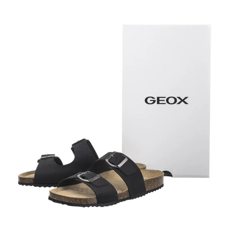 Geox D Brionia L Black D35LSL 00032 C9999 (GE175-b) Moteriški batai/šlepetės