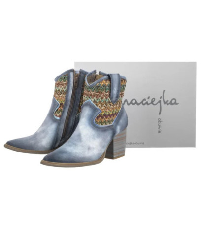 Maciejka Niebieskie 06810-06/00-1 (MA1319-b) bateliai