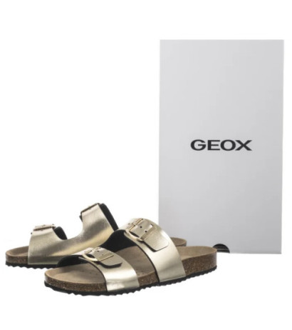 Geox D Brionia L Lt Gold D35LSL 000BN C2012 (GE222-a) Moteriški batai/šlepetės