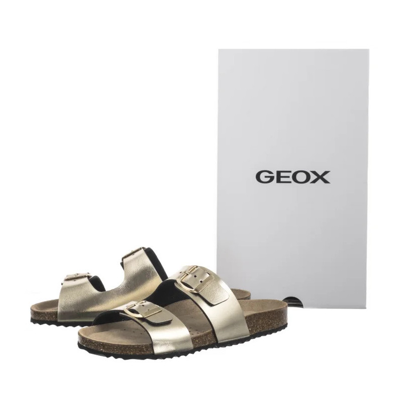 Geox D Brionia L Lt Gold D35LSL 000BN C2012 (GE222-a) Moteriški batai/šlepetės