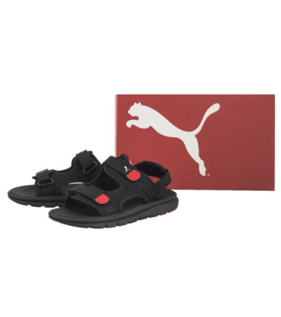 Puma Puma Evolve Sandal Jr Puma Black-Puma White-Red 390449-01 (PU616-b) sandalai