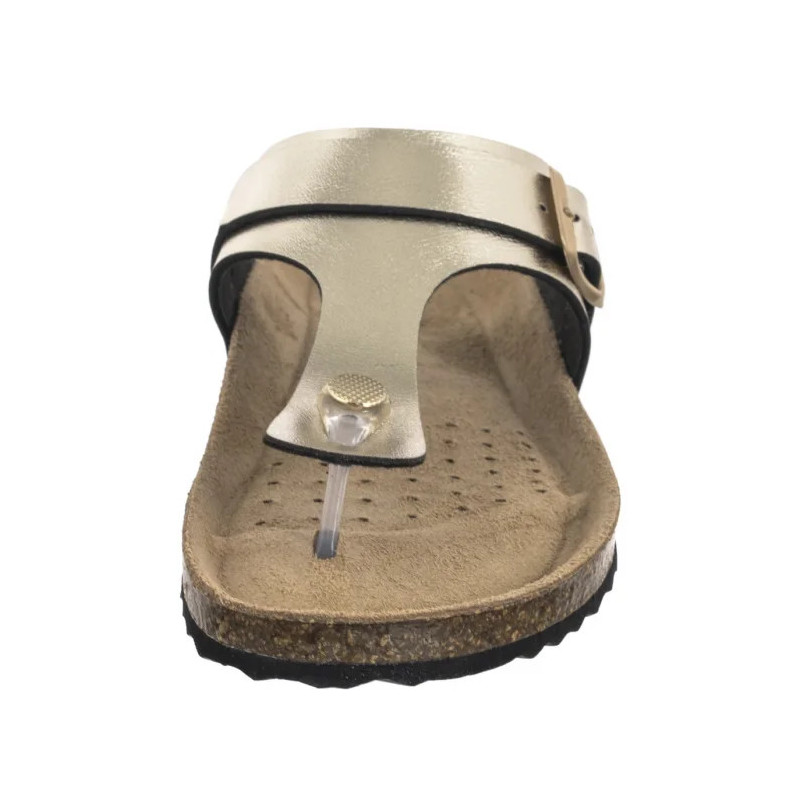 Geox D Brionia K Lt Gold D35LSK 000BN C2012 (GE223-a) šlepetės