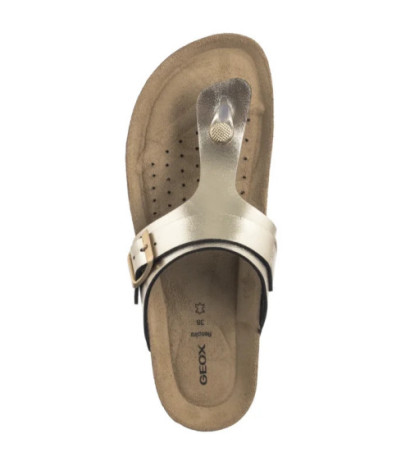Geox D Brionia K Lt Gold D35LSK 000BN C2012 (GE223-a) šlepetės