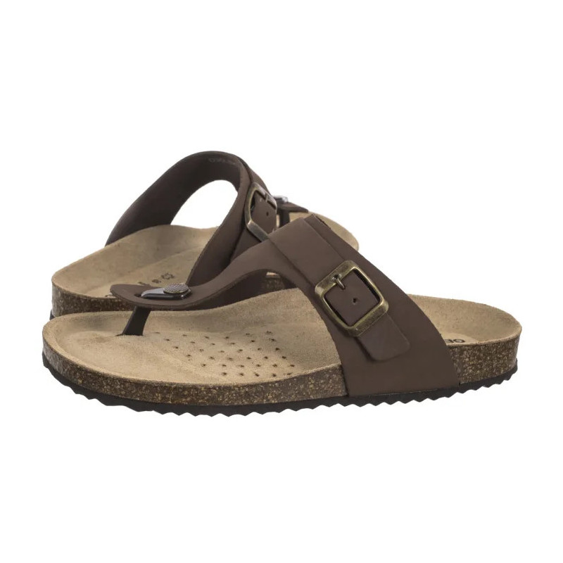 Geox D Brionia K Coffee D35LSK 00032 C6009 (GE224-a) šlepetės
