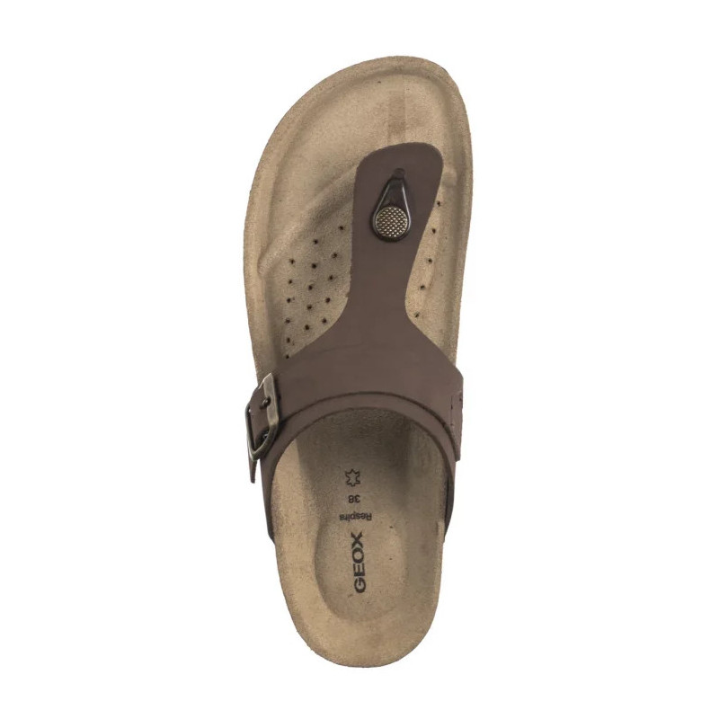 Geox D Brionia K Coffee D35LSK 00032 C6009 (GE224-a) šlepetės