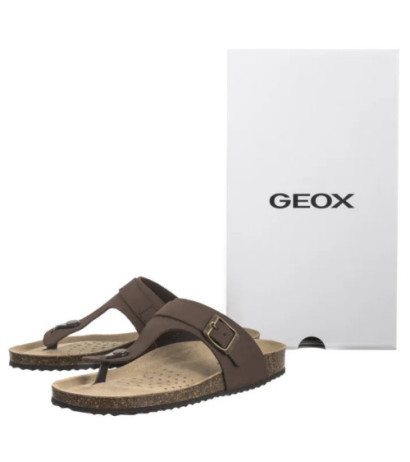 Geox D Brionia K Coffee D35LSK 00032 C6009 (GE224-a) šlepetės