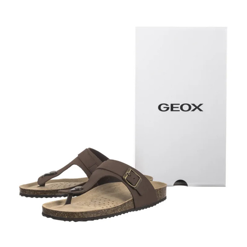 Geox D Brionia K Coffee D35LSK 00032 C6009 (GE224-a) šlepetės