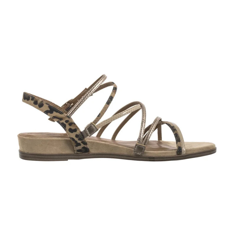 Tamaris Beżowe 1-28103-42 445 Tan Comb (TM528-a) sandalai