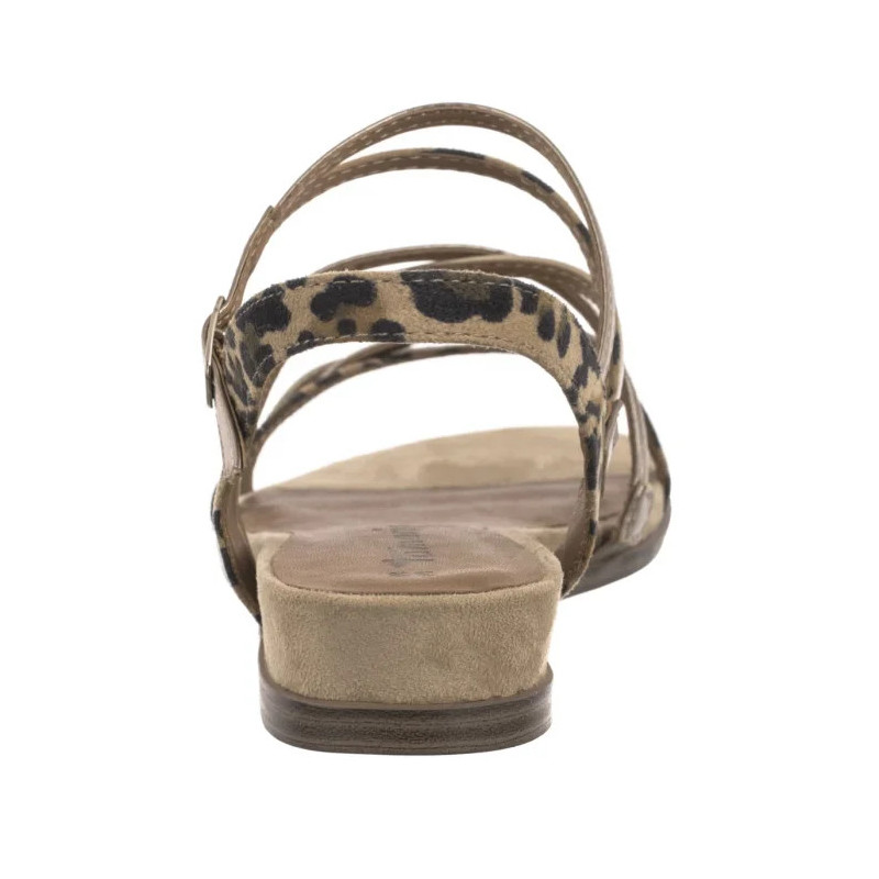 Tamaris Beżowe 1-28103-42 445 Tan Comb (TM528-a) sandalai