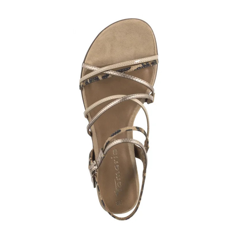 Tamaris Beżowe 1-28103-42 445 Tan Comb (TM528-a) sandalai