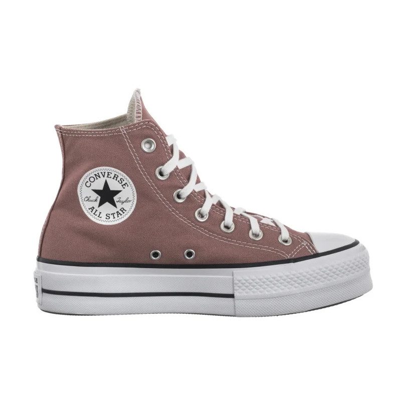 Converse CTAS Lift Hi Light Saddle/Natural Ivory A10645C (CO596-f) bateliai
